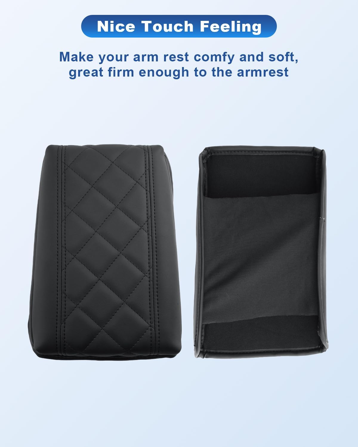CDEFG Compatible with 2024 Hyundai Tucson Center Console Cover for 2022-2024 Santa Cruz Accessories Armrest Cover 2022-2024 Hyundai Tucson Hybrid Middle Console Pad Arm Rest Cushion