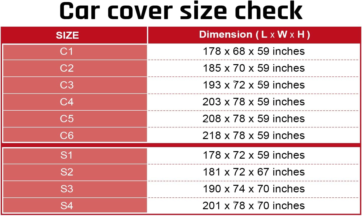 SUV Car Cover Waterproof All Weather Protection with Red Stripe Design,Universal Fit Toyota RAV4, Honda CRV, Tesla Model Y, Audi Q5, Nissan Rogue, Mazda CX-5, Kia Sorento,Hyundai Sante Fe