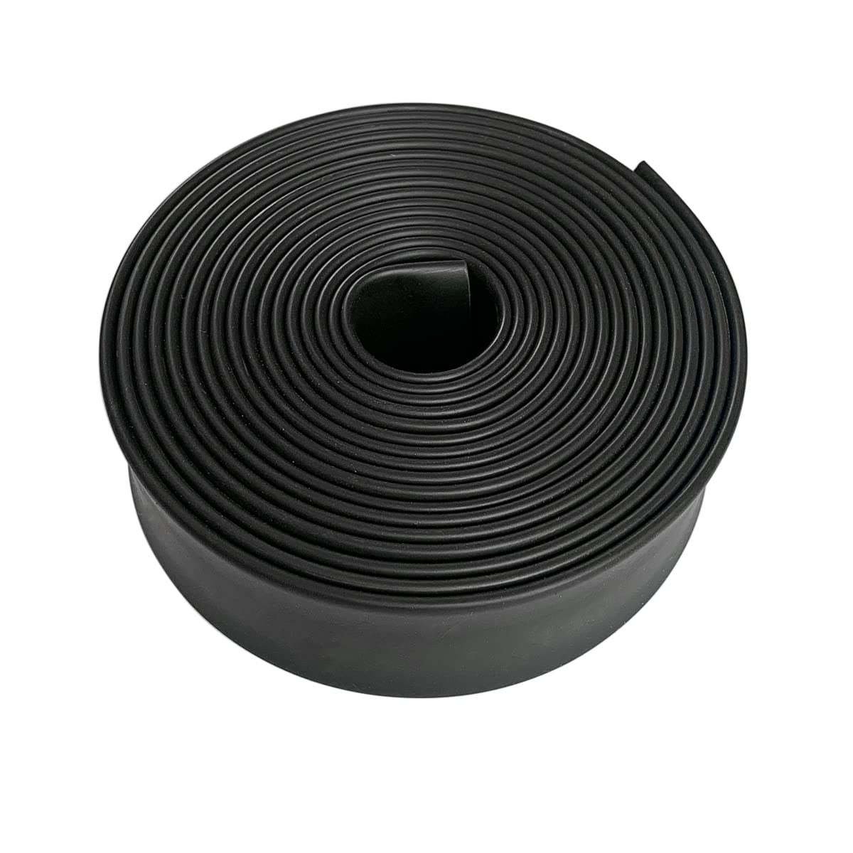 3:1 Ratio Heat Shrink Tubing Roll Adhesive Lined Industrial Marine Grade Dual Wall Heat Shrink Tube Waterproof and Sealed Black (1 inch(25.4 mm), 30 Feet)