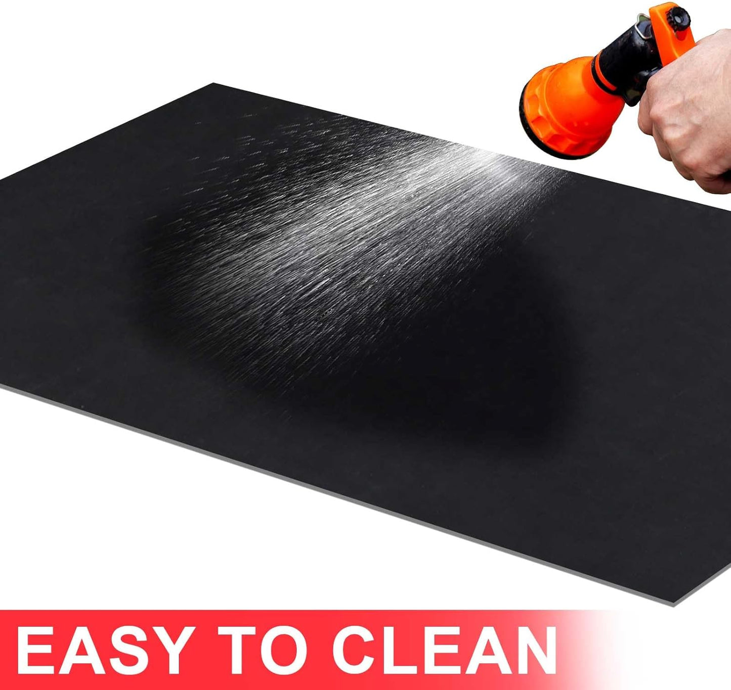 Motorcycle Mat 78 x 31 Inch Garage Floor Rug Washable Parking Mats for Garage Floors Non Slip Oil Absorbent Pad Rubber Backing Layer Protects Floor from Spills Drips Stains(Bright Style)