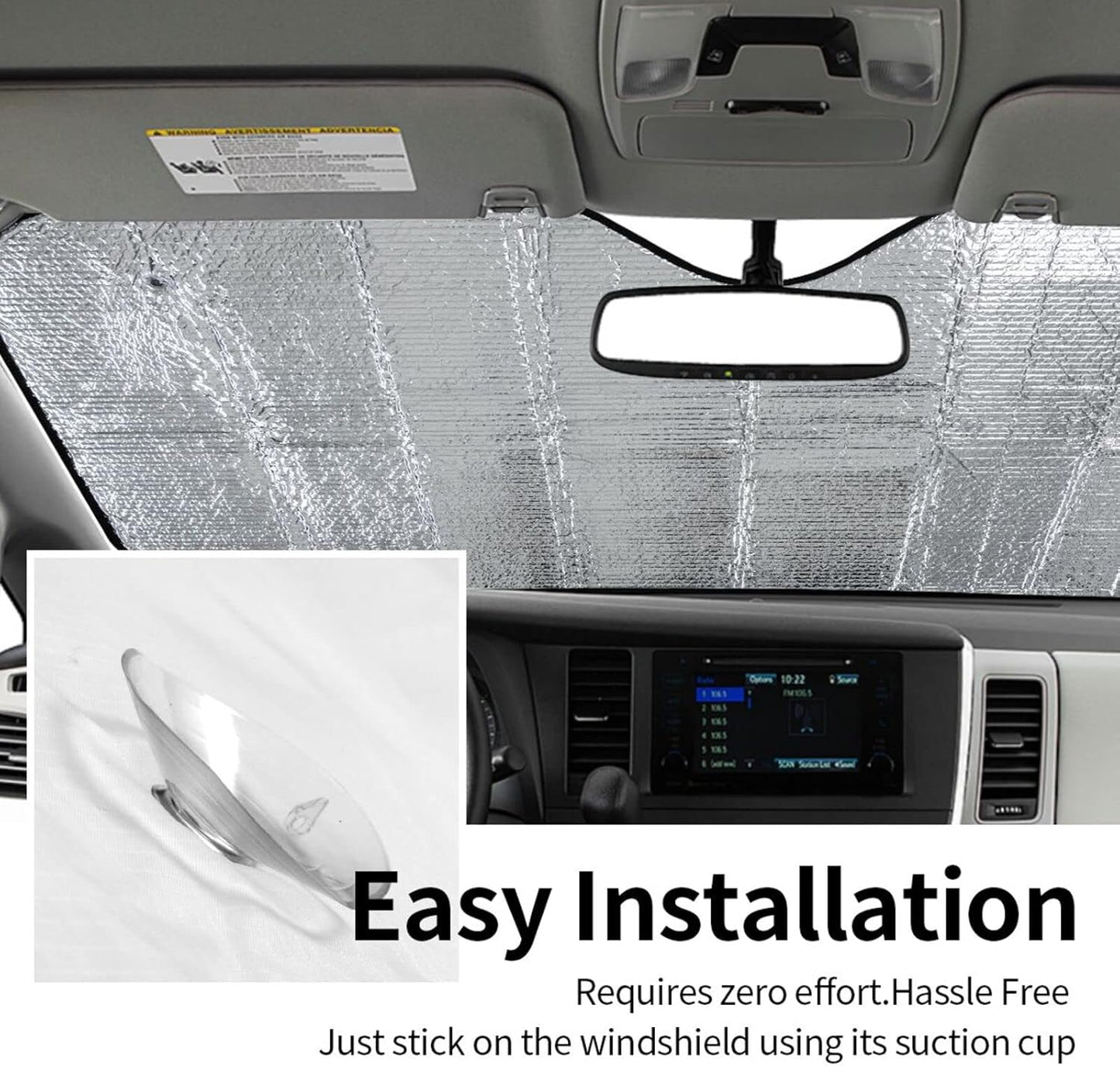 Black cat Eyes Car Windshield Sunshade Front Window Sun Visor Protector Foldable Shield Cover for Truck SUV