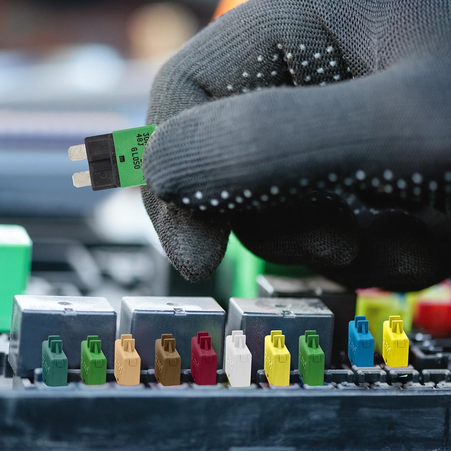 GLOSO Circuit Breakers E39 Manual (T3) Reset Low Profile ATC/ATO (7.5A - 25 Pack)