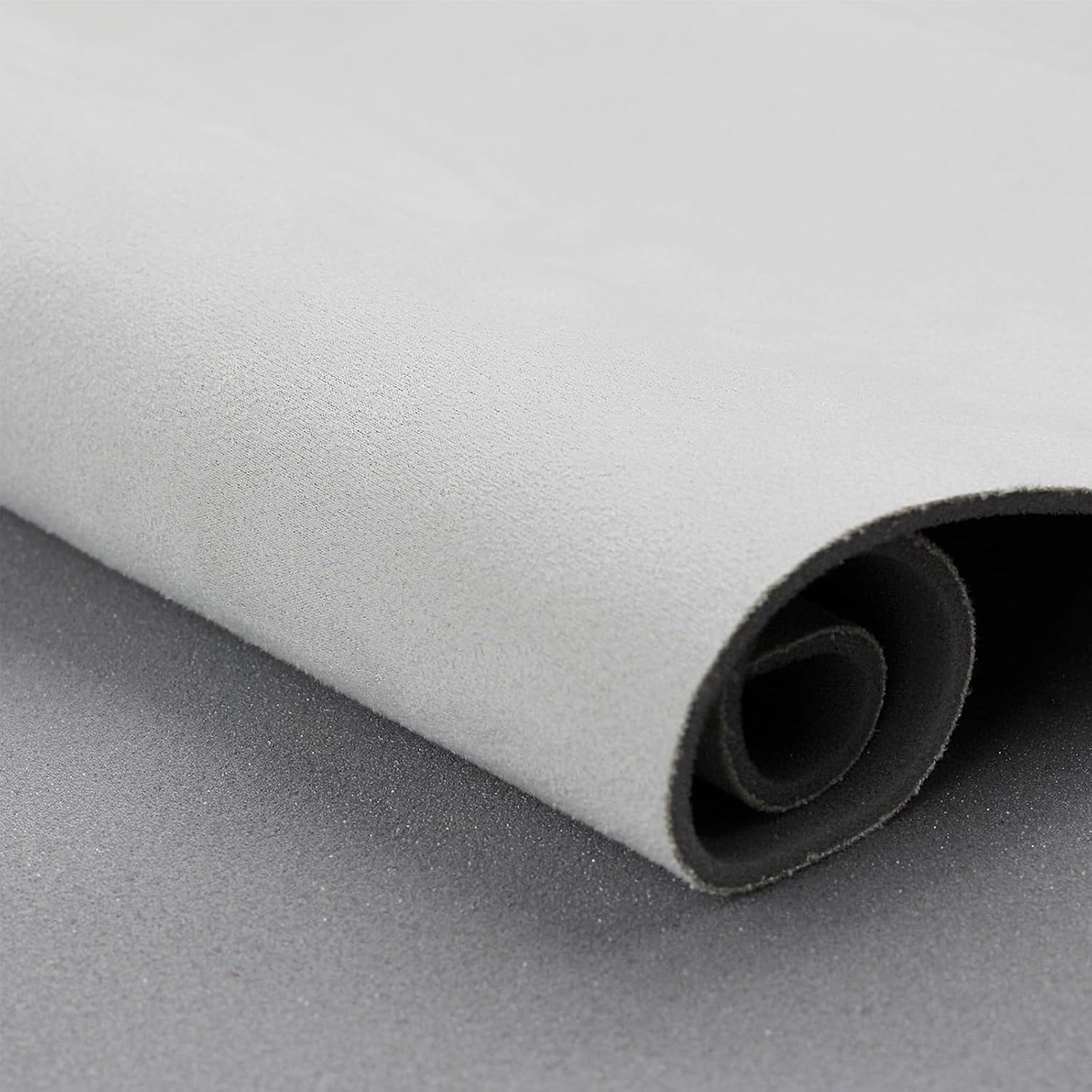 Suede Headliner Fabric with Foam Backing - Black Suede Headliner Material for Car/Truck/SUV/RV Roof, Home Repair/DIY Headliner Material Automotive Headliner Fabric (Beige, 96"×60“)