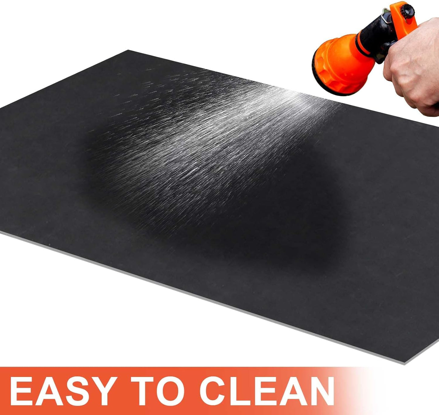 78 x 31 Inch Motorcycle Mat Garage Floor Rug Washable Parking Mats for Garage Floors Non Slip Oil Absorbent Pad Rubber Backing Layer Protects Floor from Spills Drips Stains (Cycle Style)