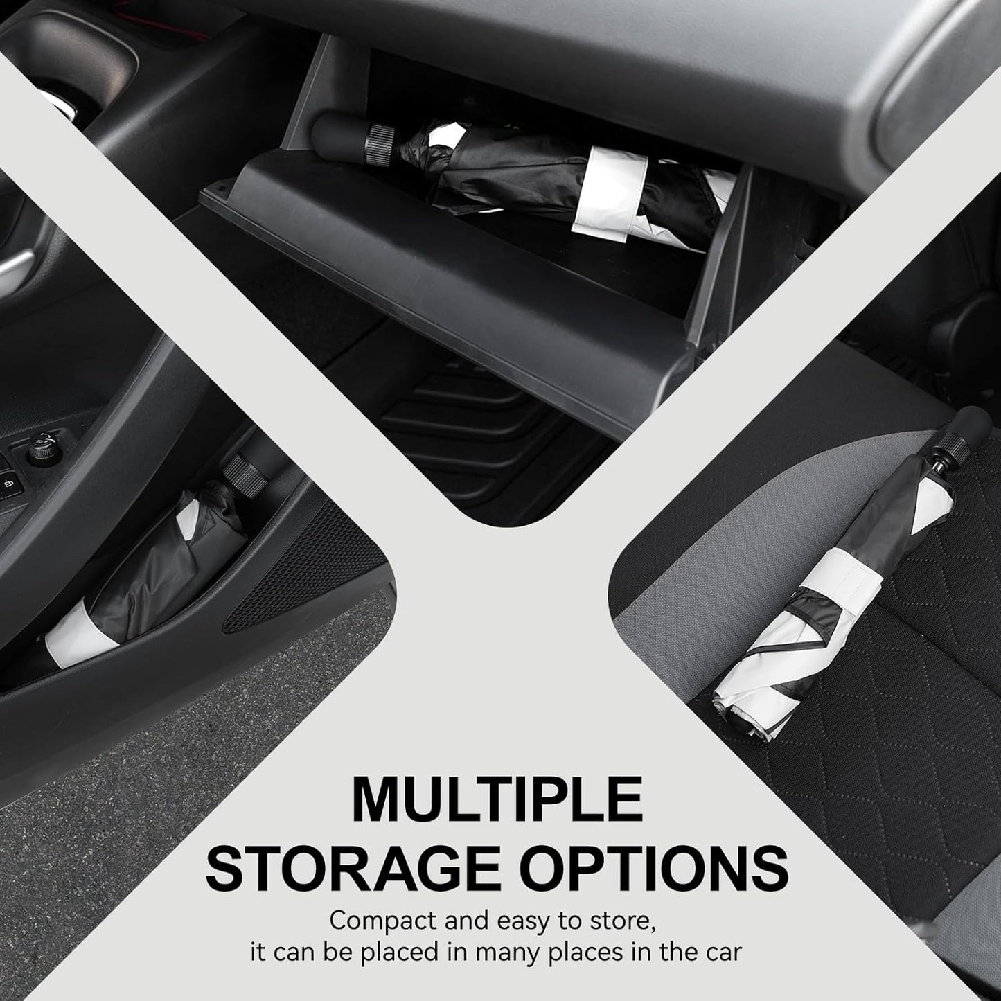 Umbrella Sunshade for Toyota Corolla Accessories 2025, Foldable Windshield Cover Sun Shade Umbrella Visor with UV Block Windshield Heat Insulation Protection (for Toyota Corolla 2020-2025)