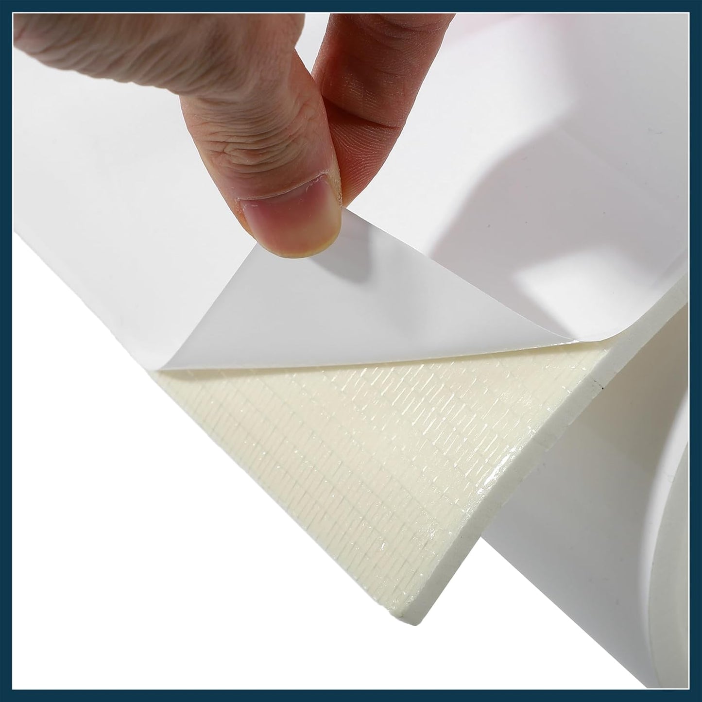 2000x200x6.5mm Car Garage Wall Guard Door Bumper Universal Protector Anti Collision Waterproof White Automotive Parts