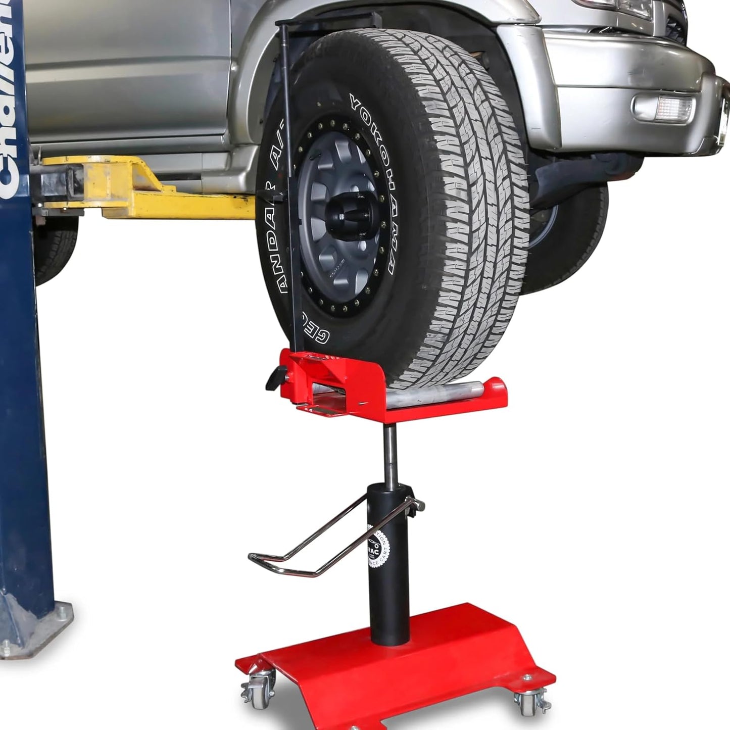 TRAC Tire Rotation Assistance Cart