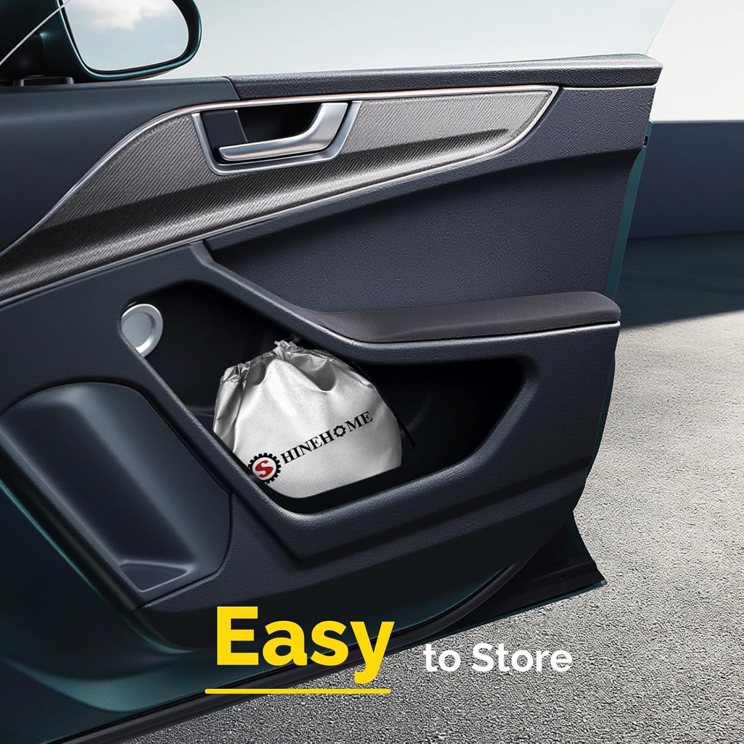 Car Windshield Sun Shade Compatible with 2016-2024 2025 Honda Pilot Accessories Sunshade Custom Foldable Windshield Sun Visor