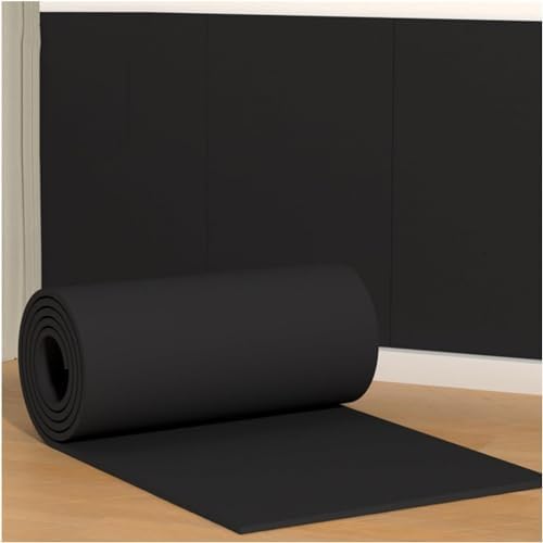 Self-Adhesive Garage Wall Protectors - Impact-Resistant Rubber Foam Shields for Studios & Gyms (Grey, 39.3x39.3in/100x100cm) - Damage Prevention & Wall Safety