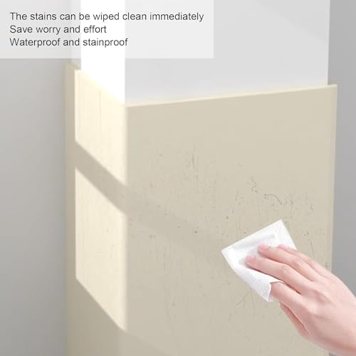Self-Adhesive Garage Wall Protectors - 39.3x39.3in Gray Foam Shields, Wall Guards for Home Gym & Garage, Impact-Resistant Foam Safety Panels