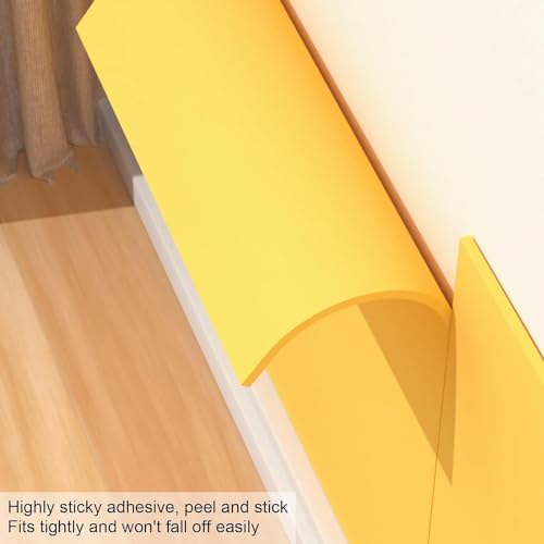 Garage Wall Protectors - Heavy-Duty Self-Adhesive Rubber Foam Panels for Gym & Studio Walls, Gray (39.3x39.3in/100x100cm) - Impact & Scratch Resistance