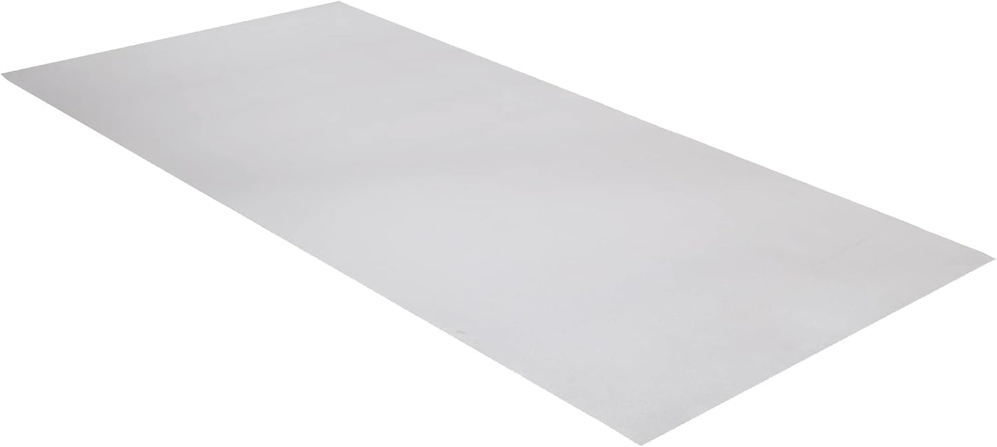 RESILIA Work Bench Mat - 23.5" X 47.5", Scratch-Resistant PVC Mats - Protect Your Workbench, Table, or Tool Station from Painting, Woodworking, Crafting, Building, & More, Clear, Made in The USA