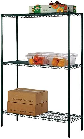 Omega 24" Deep x 72" Wide x 54" High 3 Tier Freezer Starter Shelving Unit