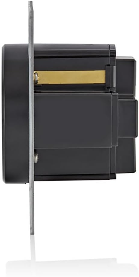 Leviton 50 Amp EV Charging Receptacle/Outlet, Heavy Duty, 1450R, Black