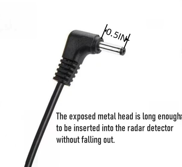 Radar Detector Power Cord Compatible with Cobra RAD 480i 350 380 450 Uniden DFR1 DFR3 DFR5 Whistler etc Radar Detector Dc3.5 to Type C（Type C 7FT