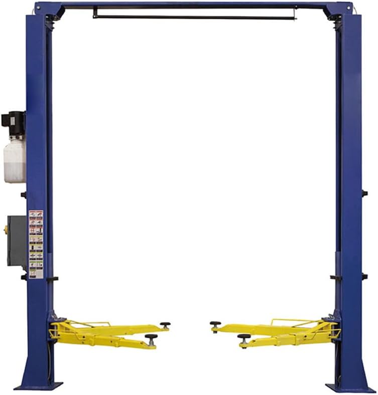Car Lift 9,000lbs 2 Post Auto Lift Overhead Auto Truck Hoist for Home Garage, 110V