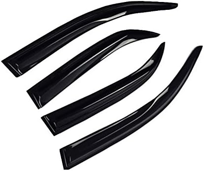 Wind Deflector Compatible with 2002-2006 Honda CR-V Smoke Sun/Rain Guards Window Visors 94459