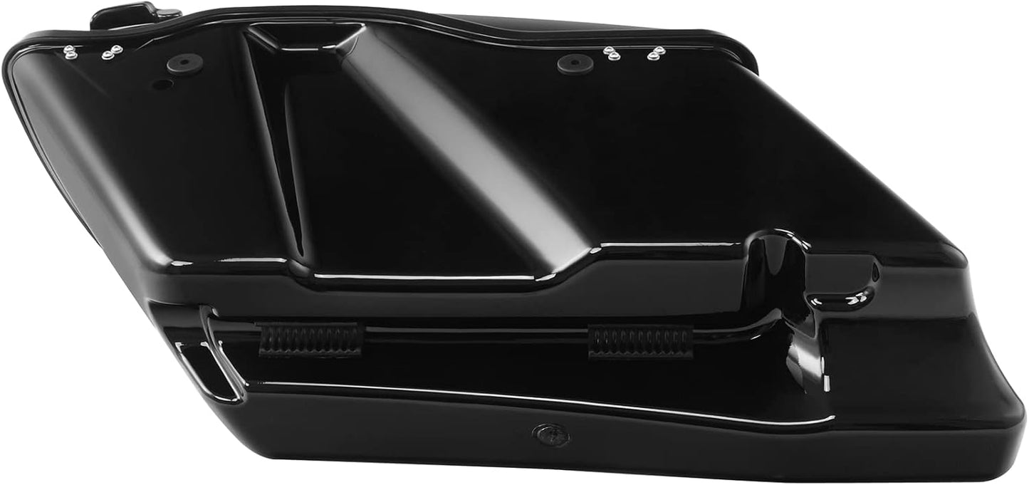 XFMT Motorcycle 4" Stretched Hard Saddlebags Bags Fit For Harley CVO Street Glide 2014-2023
