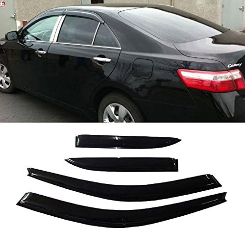 Wind Deflector Compatible with 1997-2001 Toyota Camry Smoke Sun/Rain Guard Window Visors 94856