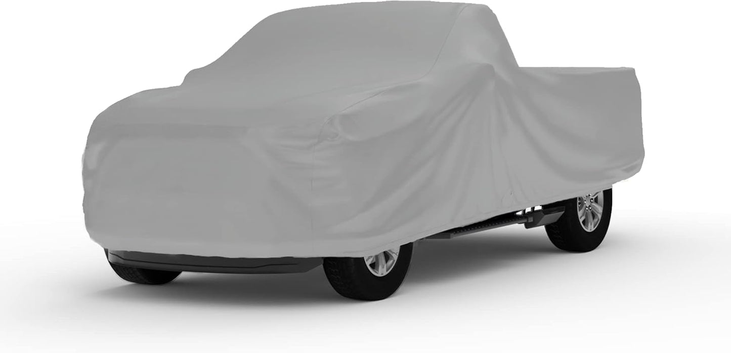 Car Covers Weatherproof Max Truck Cover & Warranty Compatible with Ford 1974-1989 F-100 Extended Cab, 6.5– Outdoor Cover, Prevents Theft with Cable Lock
