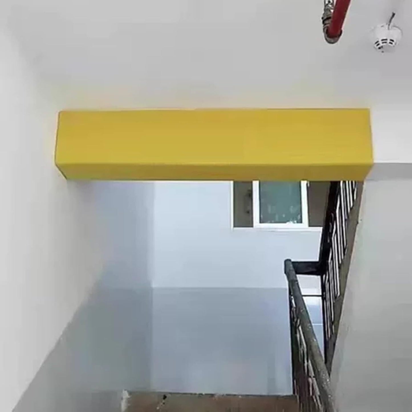 Garage Column Protector Corner Guard - Waterproof Foam Parking Assist, Anti-Collision Wall Protector for Warehouse & Garage, Yellow, 1cm Thickness, 1m Length