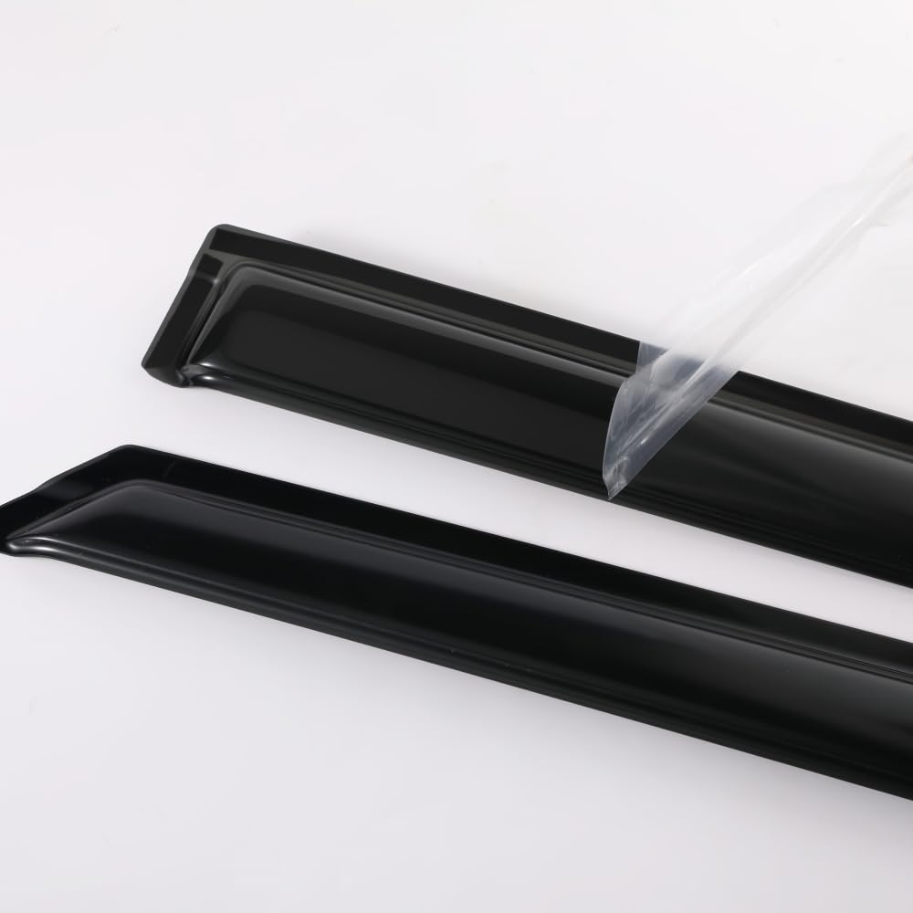 94319 Sunproof Waterproof Side Window Wind Deflector Window Visor fit for 2005-2009 Chevrolet Equinox/Pontiac Torrent, 4pcs Protective Replacements Rain Guards Set