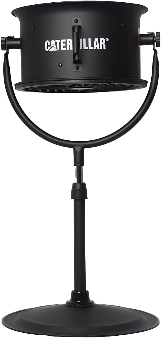 CAT Caterpillar® 14" HIGH VELOCITY PEDESTAL DRUM FAN, BLACK