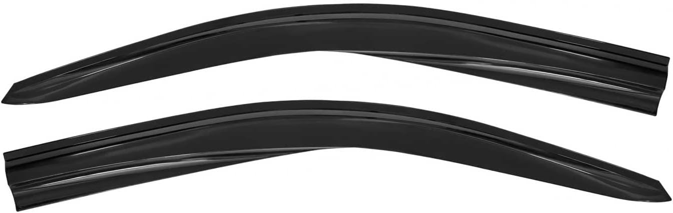 OMAC Window Visor Vent Rain Guard Deflector for Mercedes Metris 2016-2024 Smoke 2X