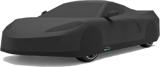 C8 Car Cover Fit for Corvette C8 Indoor and Outdoor Protection (Black)
