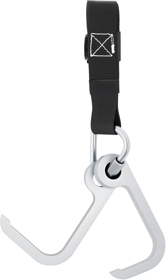 Manhole Hook Tool, Portable Versatile Hook for Lifting Manhole Covers, Storm Drains, Septic Tank Risers, Steel Tool for Lifting, Pulling, and Removing Covers, Easy to Store(Short & Long)