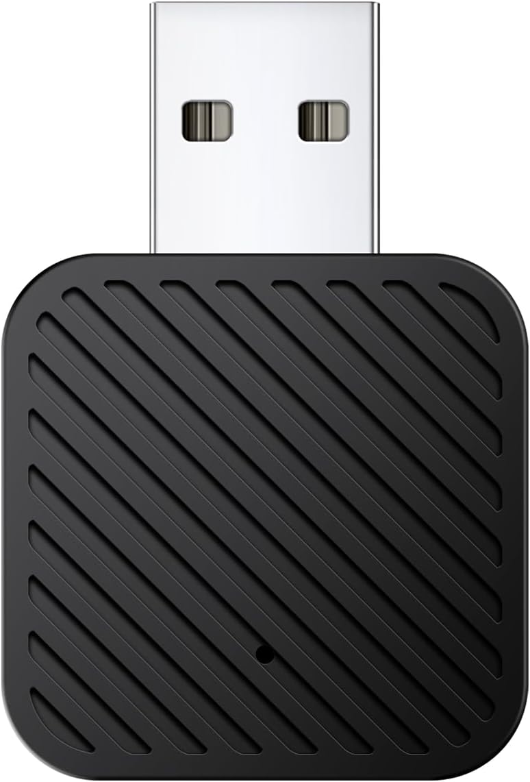 Mini Wireless CarPlay Adapter for iPhone, 2 in 1 CarPlay and Android Auto Wireless Adapter for Cars, Wired to Wireless, Plug & Play, Stable Fast Connection for Android 11+ and CarPlay iOS 10+