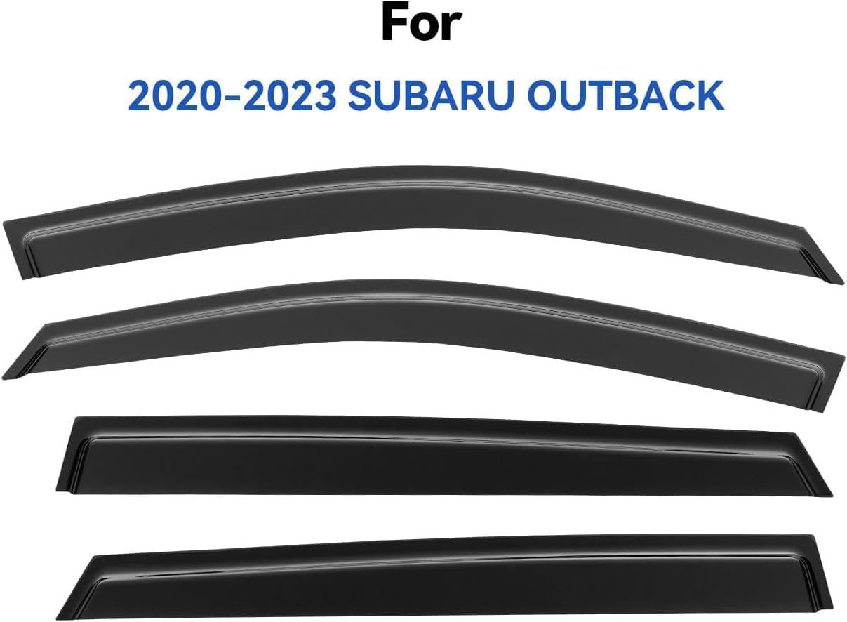 Window Visors Rain Guards Shield for 2020 2021 2022 2023 2024 2025 Subaru Outback, Out-Channel Window Vent Wind Deflectors Visors Shades for 20-25 Outback
