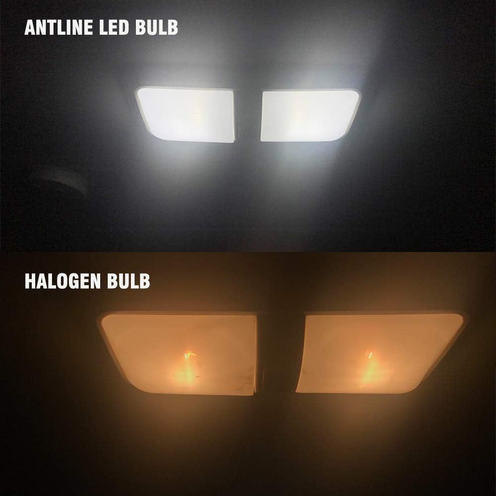 T10 921 194 168 175 LED Bulbs White 20-Packs, Super Bright 3014 42-SMD LED Replacement 12 Volt RV Camper Trailer Boat Trunk Interior Dome Map License Lights, Backup Reverse Lights