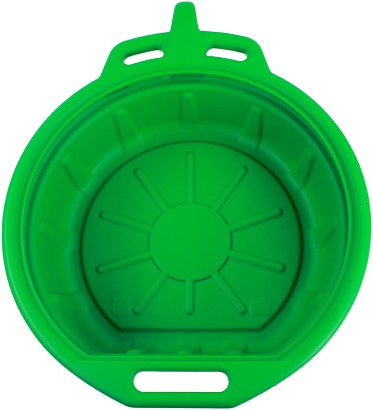 Capri Tools CP21023 Portable Oil Drain Pan, Anti-Freeze, Green