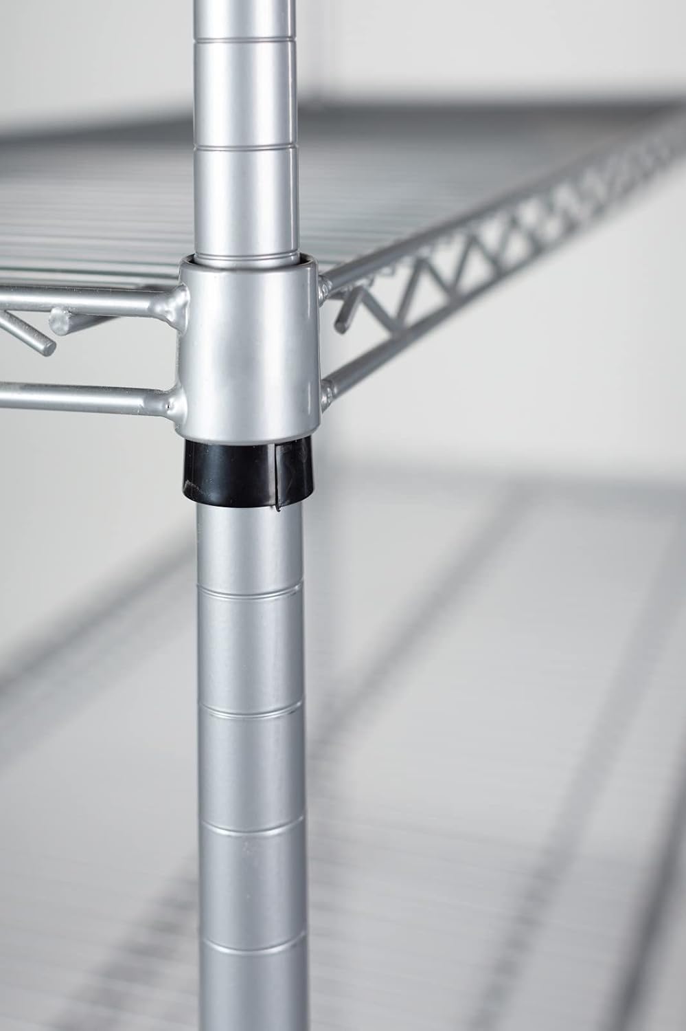 Omega 14" Deep x 30" Wide x 80" High 3 Tier Gray Starter Shelving Unit