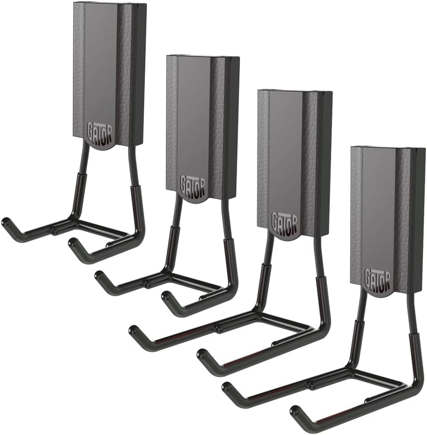 GATOR MAGNETICS Open Storage Hook: 4-Pack, The Ultimate Workshop & Garage Storage Systems, Heavy Duty Magnetic Hooks, Organization Solutions, 25lb Hold, for All Steel Surfaces 2.5" & 4" Hooks