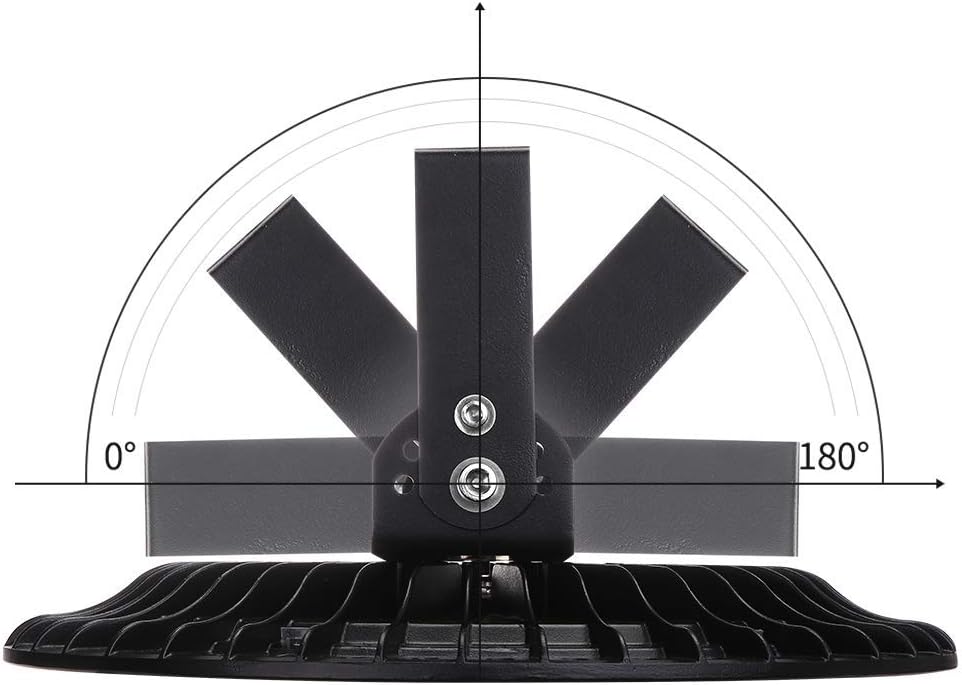 Viugreum 5 PACK 200W UFO LED High Bay Light, 20000LM 6500K Daylight White LED Warehouse Lighting, IP65 Waterproof Commercial Bay Lighting for Garage Barn Workshop Wet Location