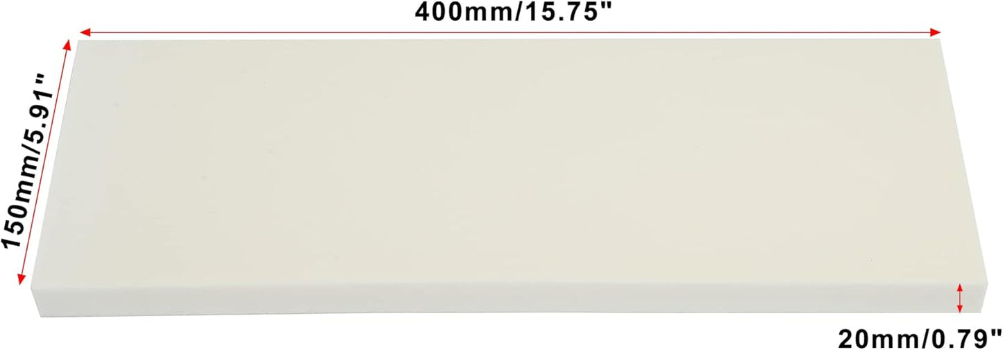 X AUTOHAUX 400x150x20mm 4pcs Car Garage Wall Guard Door Bumper Protector Anti Collision Waterproof White