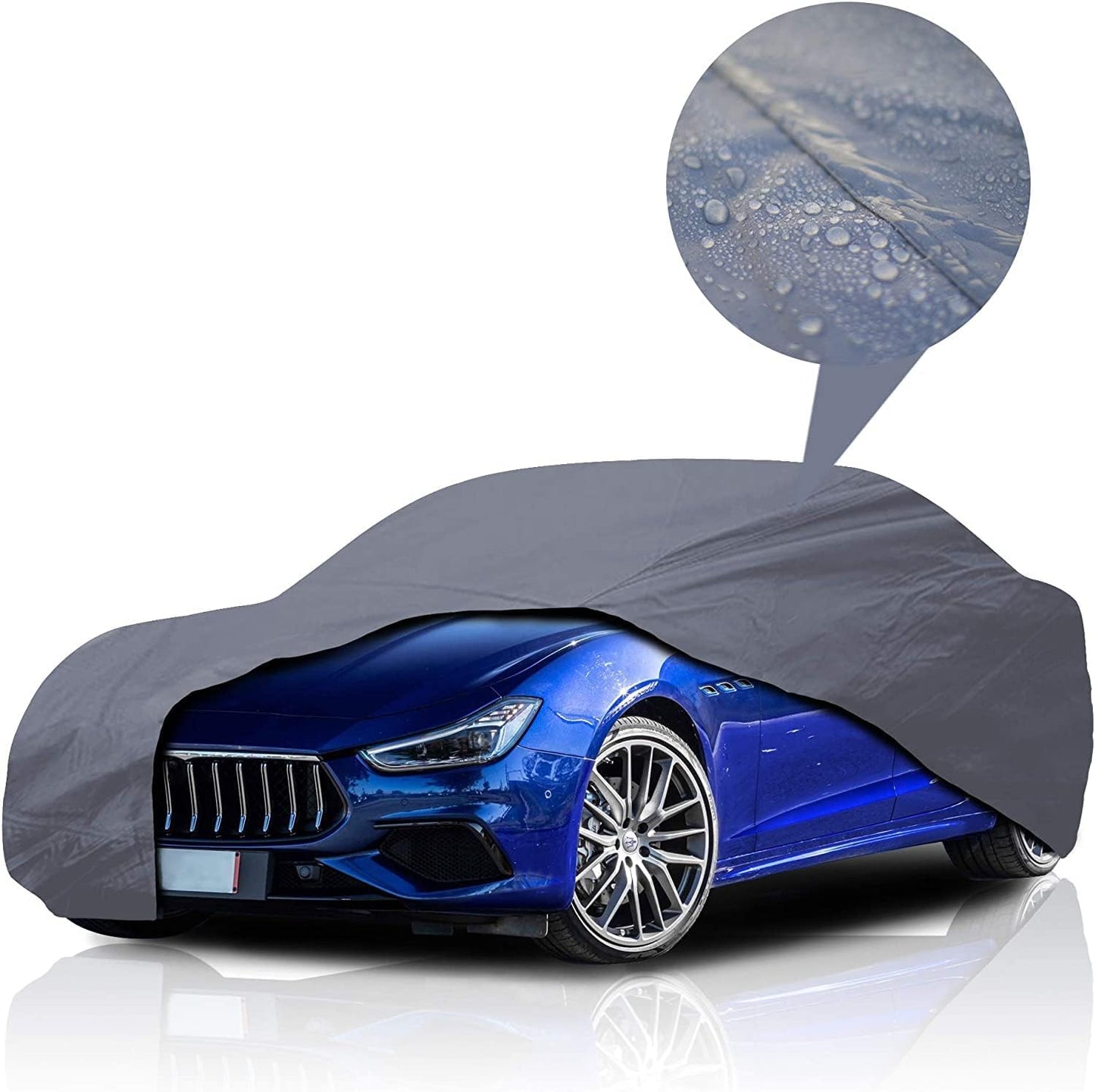 Supreme Full Car Cover – Semi Custom Fit | Dustproof, Windproof, UV Protection, Breathable & Durable All-Weather Protection | Fits Volkswagen Cabrio 1995-1999 Convertible 2-Door