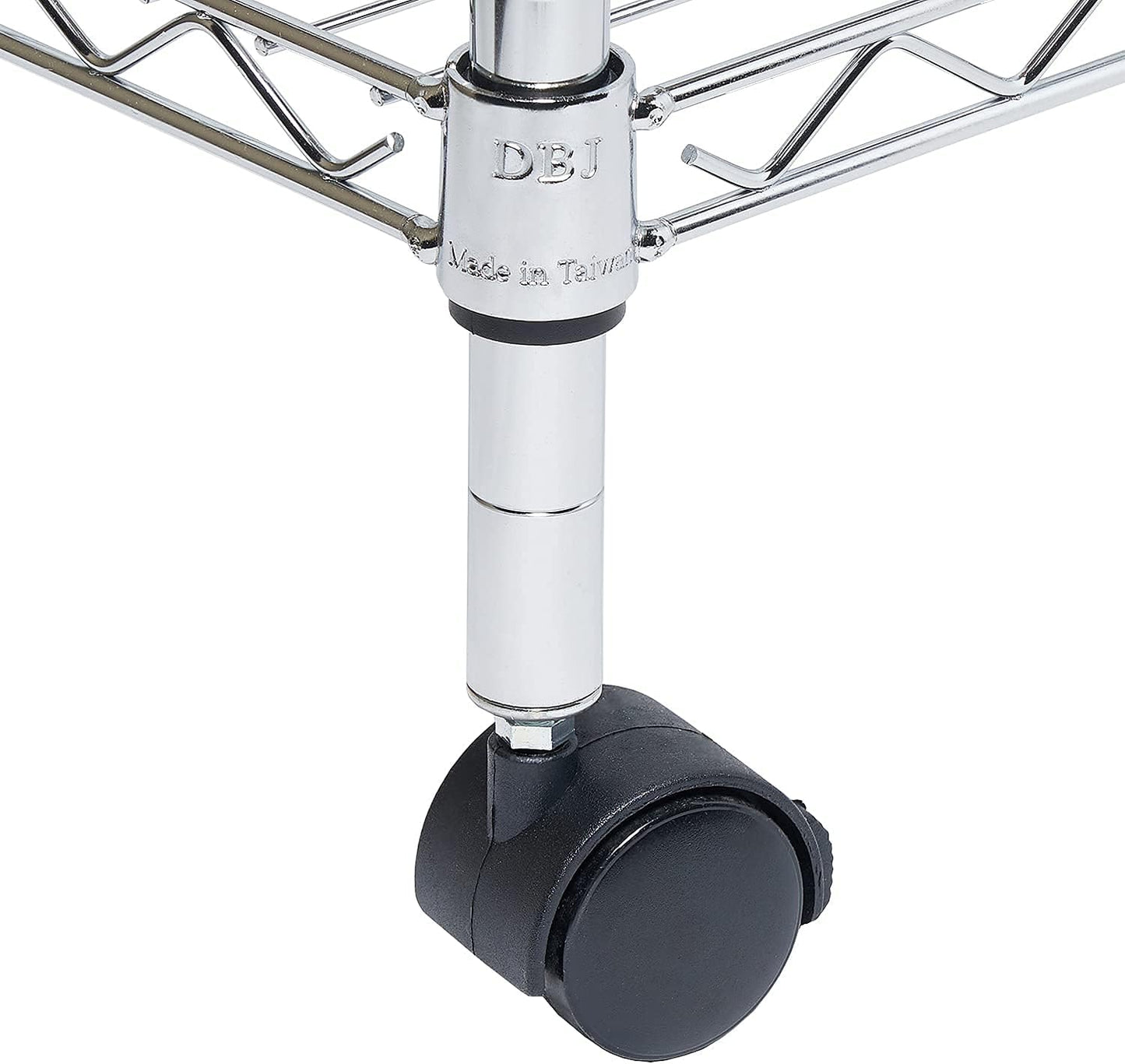 3 Tier Wire Shelving Unit Storage Rack, Metal Heavy Duty Utility Organizers, Organization Units for Metal Shelves, Pantry, Garage, Laundry Racks Durable Shelf Stand, 14"W x 24"L x 30"H, Chrome