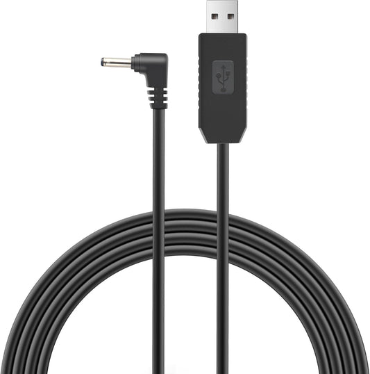 Radar Detector Power Cable for Cobr RAD350 380 450 480i 700i XRS9370 955 5300 9940 SPX 5300 5521 7700 ESR700 ESD737 767 SLR Vendetta 500,Power Cord for Cobr,Car Replacement Charging Cable 3.3ft