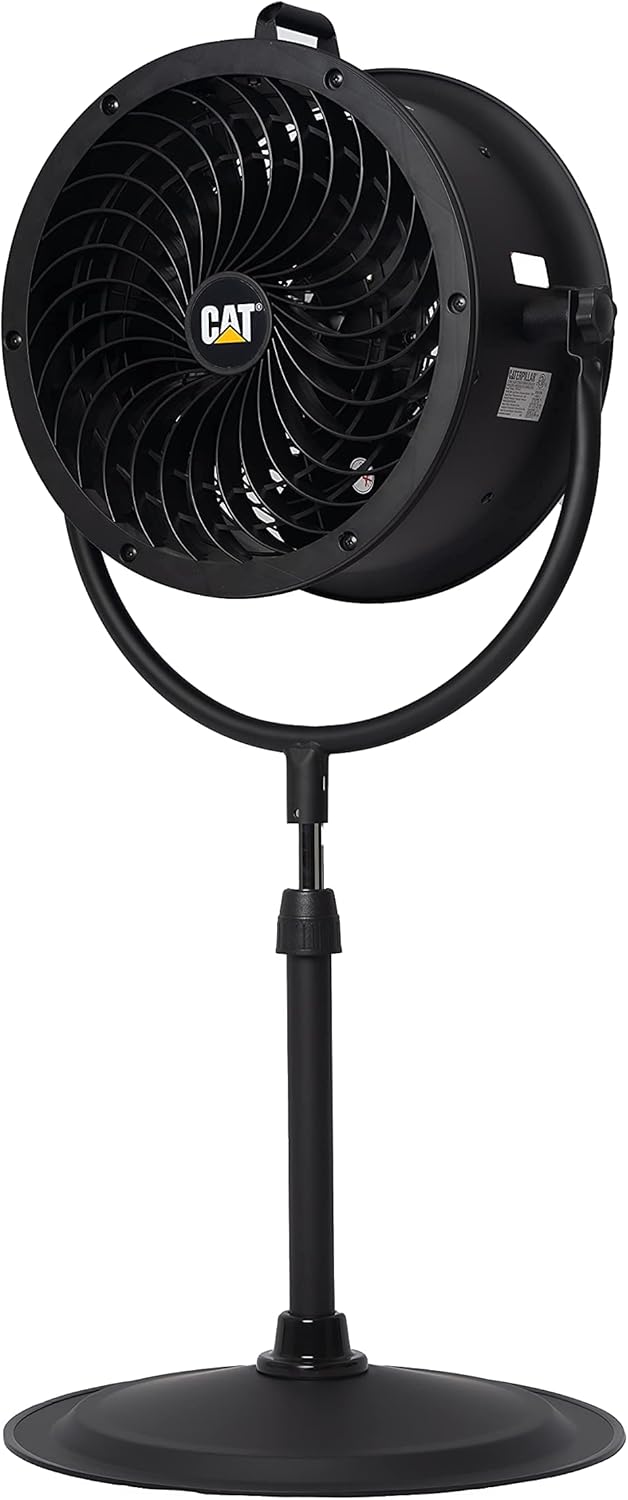 CAT Caterpillar® 14" HIGH VELOCITY PEDESTAL DRUM FAN, BLACK