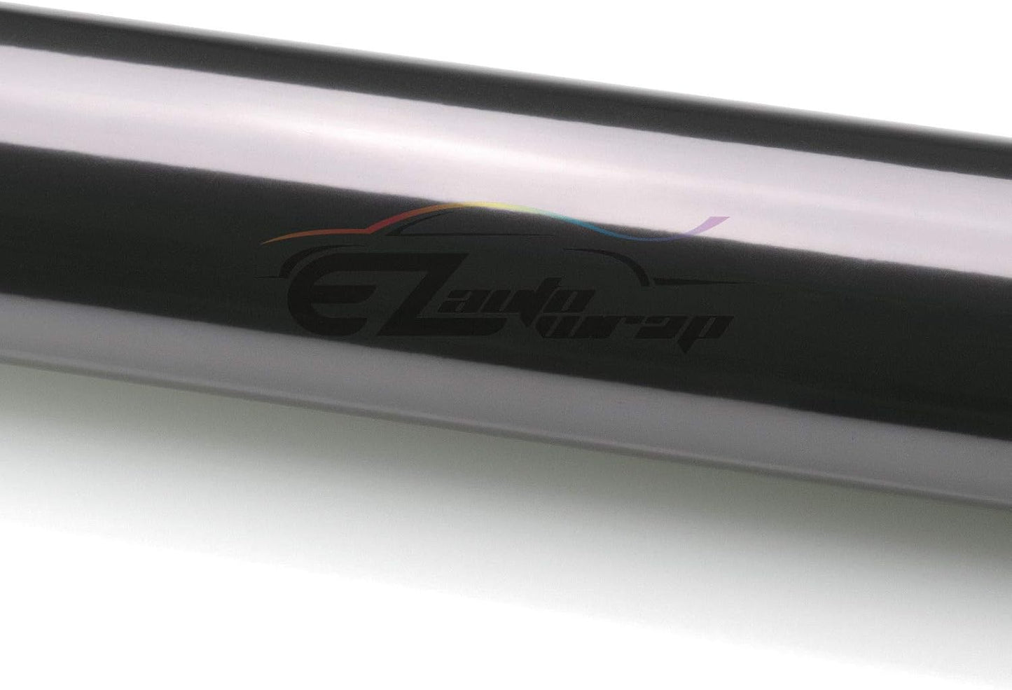 EZAUTO WRAP Free Tool Kit 12"x360" (1FT x 30FT) Glossy Light Black Smoke Headlight Taillight Fog Light Side Marker Vinyl Tint Film Self Adhesive