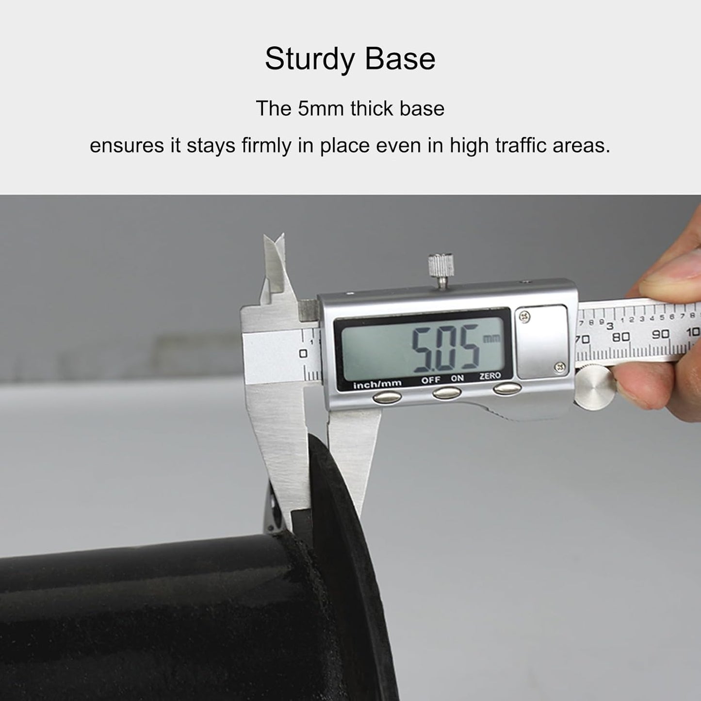 Safety Bollard, Driveway Barrier, Parking Stopper for Garage, Steel Car Parking Protection Posts, Caution Cones, Perfect for Traffic-Sensitive Area(Yellow A(4PCS))