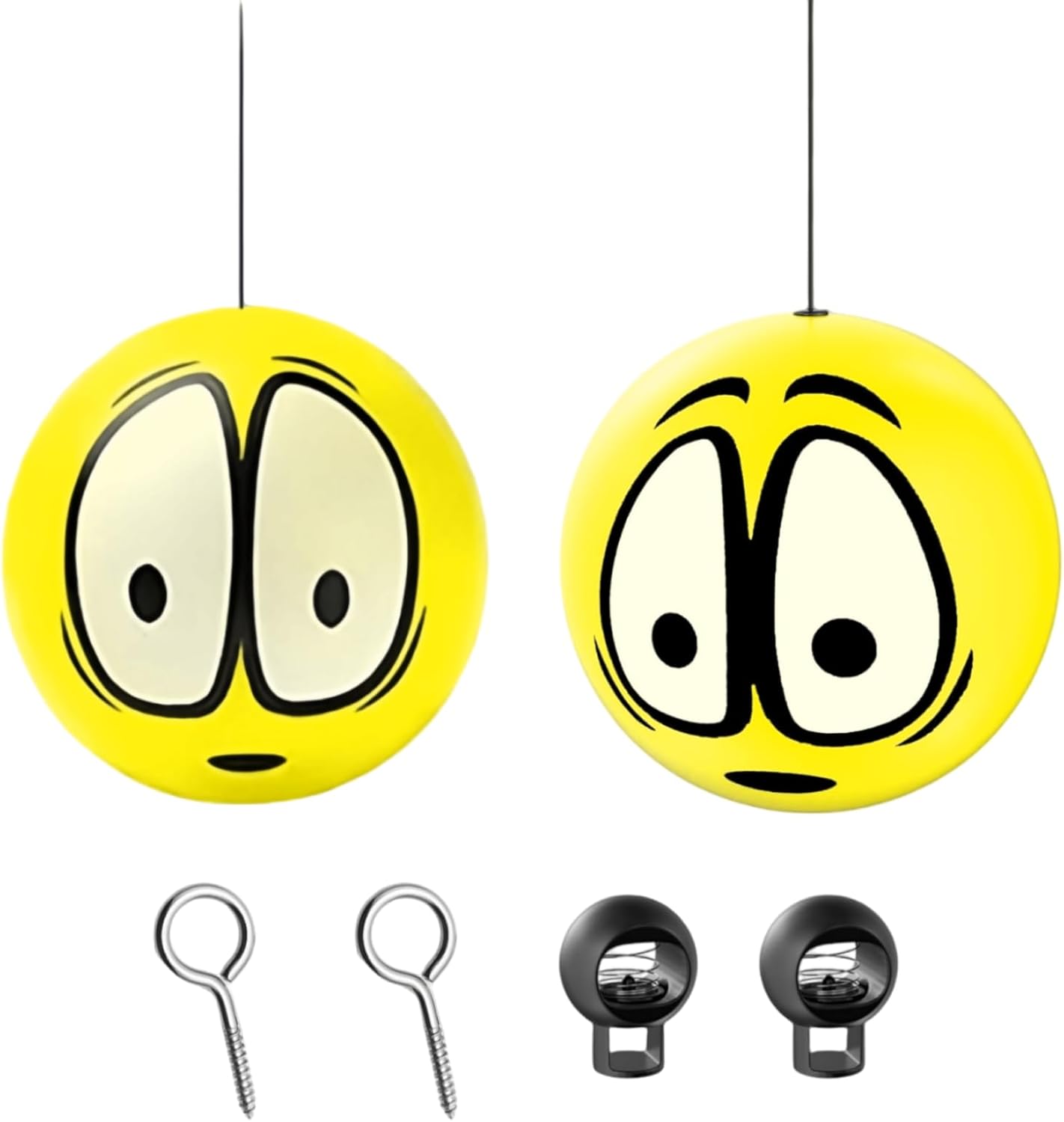 Shudyear Parking Lot Parking Assist Ball Guidance System, Parking Indicator, Parking Assist Ball, Parking Assist Kit, Parking Lot Jam, Perfect Garage Parking Indicator Light (Eye*2)