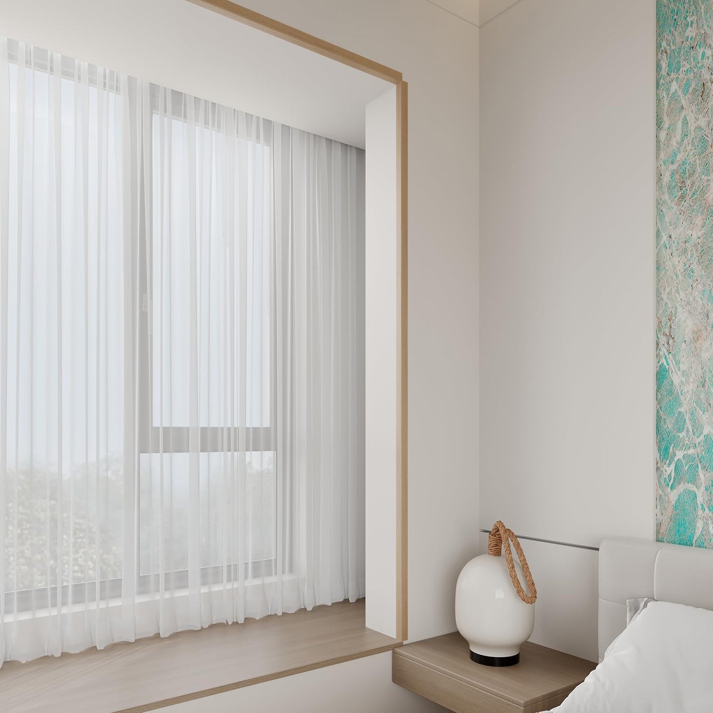 Wall Corner Protector 3PCS 45" Corner Molding Trim Oak Wood Grain Corner Trim Decorative Strips for Door and Window Frames Mirror Edges Ceramic Tiles, and Wooden Wall Edges.