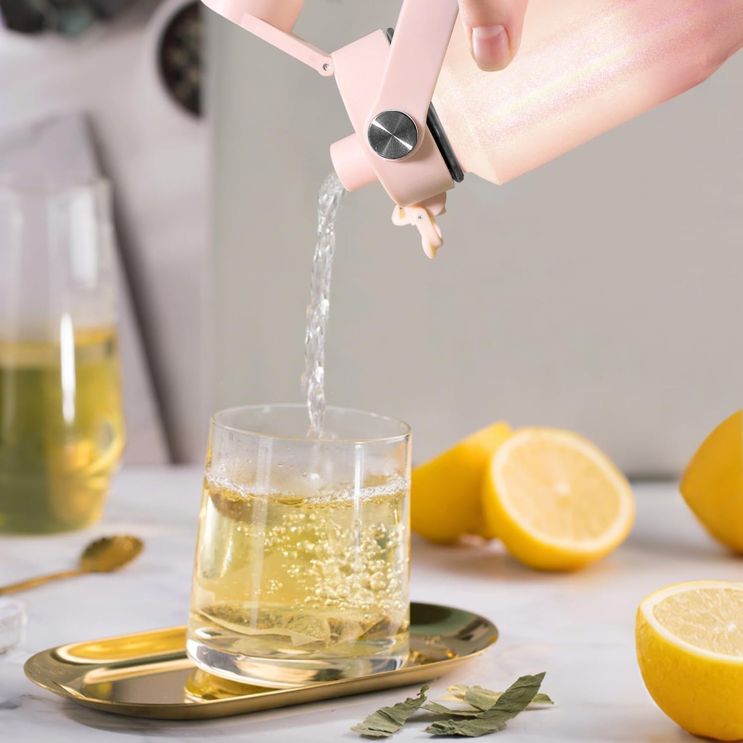 SENDESTAR 32oz Water Bottle Wide Mouth Stainless Steel Vacuum Insulated Double Wall with 2 Straw Lids Fit in Any Car Cup Holder