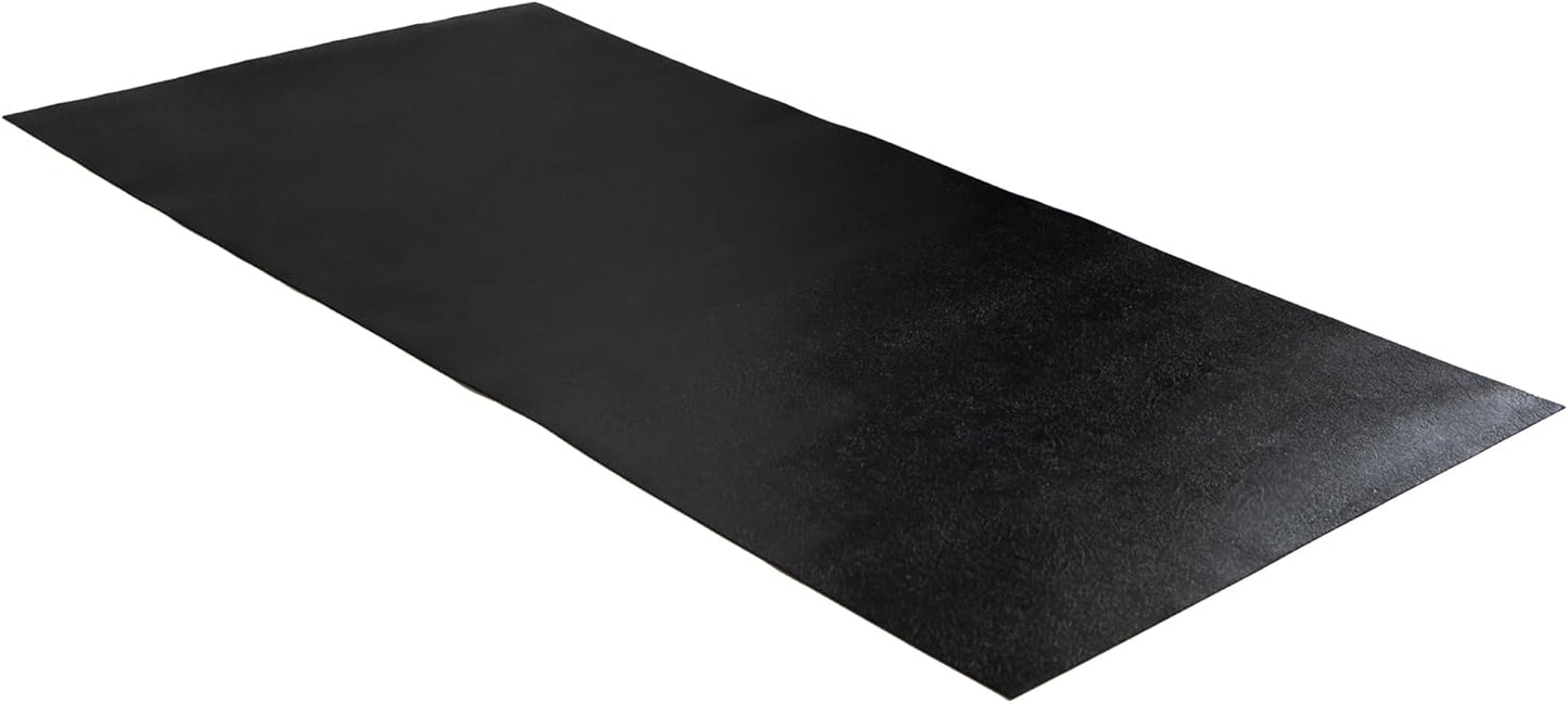 RESILIA Work Bench Mat - 23.5" X 47.5", Scratch-Resistant PVC Mats - Protect Your Workbench, Table, or Tool Station from Painting, Woodworking, Crafting, Building, & More, Black, Made in The USA