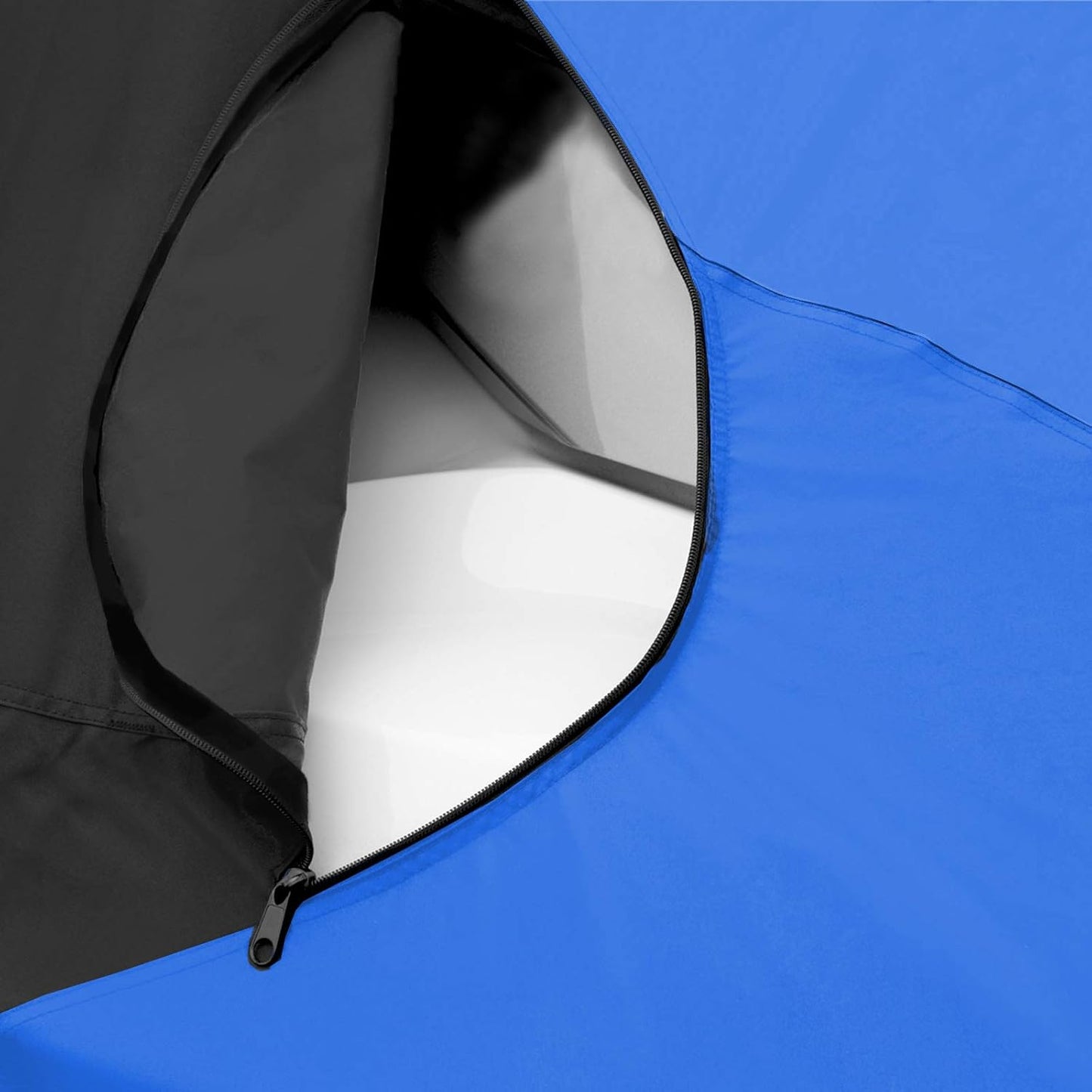 Trailerable Jet Ski Cover, Waterproof Marine Grade 600D Heavy Duty Polyester PWC Cover Blue/Black Color Fits from 96"-102" 1 Seater