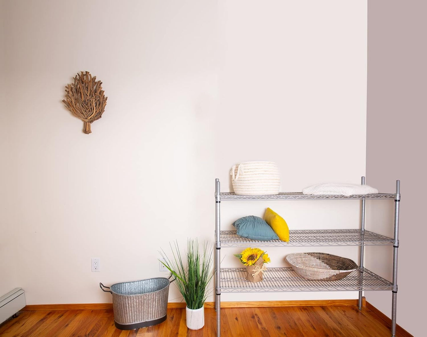 Omega 21" Deep x 42" Wide x 96" High 3 Tier Gray Starter Shelving Unit